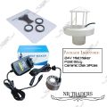 Ultrasonic Humidifier With 24v Adaptor Float Bouy And Ceramic Disk Kit 3PCes ( LED Colors Mist Maker Fogger Air Purifier for Incubators/Rooms/shades. 