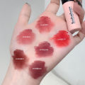 Kobeleen powder tube lip gloss korean female high girl color velvet matte pseudo plain makeup white lip clay lipstick student. 