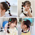 100-Pack Hair Ties Soft Elastic Colorful Ponytail Holders Non-Slip Fabric Hair Scrunchies for Girls Daily Wear Hairstyling Kids School Accessories. 