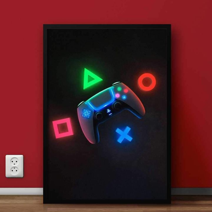 Gaming wall frame for Office and Home decor