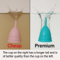 Pretty Woman Care Menstrual Cup, Period Cup. 