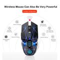 Wireless Gaming Mouse 7 Buttons LED Optical USB Computer Mouse Gamer Mice Silent Mouse For PC laptop. 