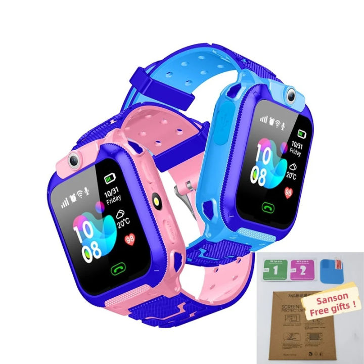 Kids Smart Watch for Children Real Time Positioning Card SOS Phone Call ...