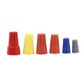 158Pcs 5 Colors Electrical Wire Connector Twist-On Screw Terminal Spring Inserted Nuts Caps Assortment Set. 
