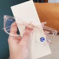2024 New Anti-Blue Light Glasses Wholesale Stall Men and Women Same Transparent Watch Mobile Phone Computer Goggles Frame. 