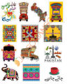10 Pcs Pakistani Truck Art Stickers Pack For Laptop,Desk, Notebook and  Mobile covers DIY Stickers - JangoMango Store. 
