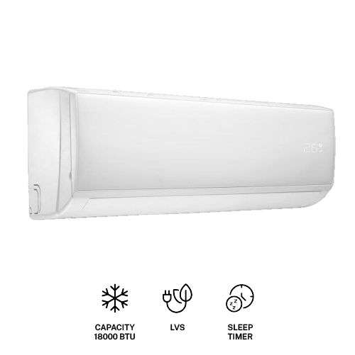 Dawlance 1.5ton 18000 BTU- split Low Voltage Series LVS Pro 30- New latest Model- white