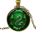 Unisex Harry Potter Gryffindor Slytherin Pendant Alloy Chain Necklace Jewelry. 