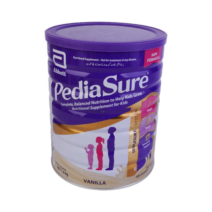 Alfatah Mall - PEDIASURE MILK POWDER TRIPLE SURE VANILLA 1.6KG-AFP-000385823