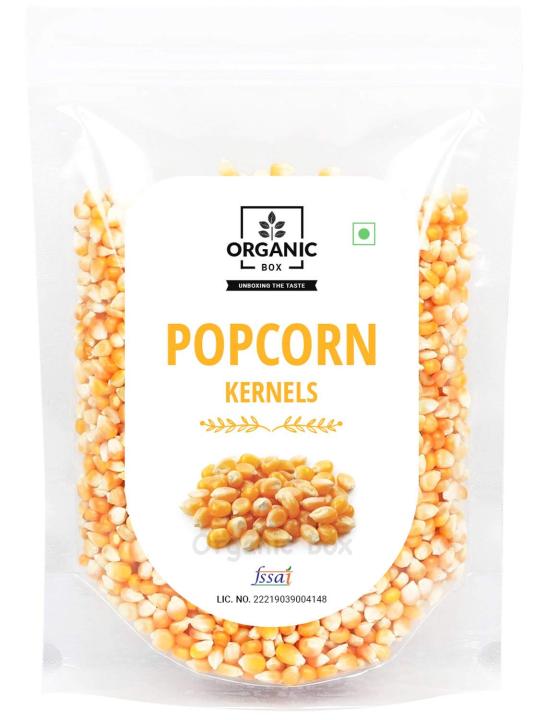 Organic Box Popcorn kernels for Home Popping - 100 Gram | Daraz.pk