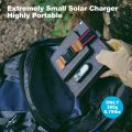 Imported [Upgraded Tiny Solar Charger] BigBlue 14W SunPower Solar Panels (5V/2.4A Max). 