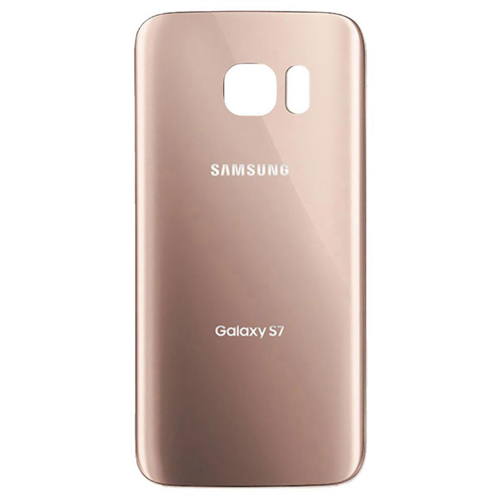 Samsung Galaxy S7 Back Body Casing Housing Replacement with Battery Back Door Included For Galaxy S7 - Pink