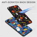Kingdoor for iPhone 6 Plus Back Cover Halloween Party Ghost Pumpkin Skull  Zombie Slim Soft Silicone TPU Phone Case. 