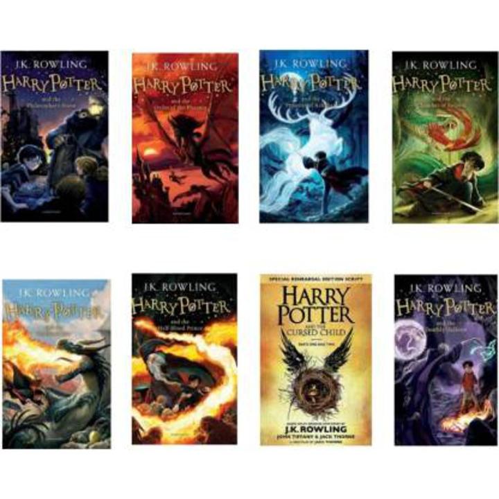 Harry Potter 8 Books Set English novel - KS