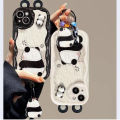 3D Panda Ears Ugly Frog Eyes Doll Cover For VIVO V29E Y20 Y15S Y15A Y12A Y20S Y11S Y12S Y20i Y16 Y19 V27E V21E V23 V25 V27 Pro V20 V15 S1 Pro Case Cartoon Cute 3D Doraemon Bracelet Soft Silicone Back Cover Anti-Knock Shockproof. 