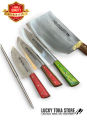 5 PCS QURBANI KNIFE SET FOR EID UI ADHA- PROFESSIONAL BUTCHER USE STEEL MADE KNIVES AND 1.25KG KAMANI TOKA- BEST FOR HOUSE USE AND PROFESSIONAL BUTCHER USE- TOKA WITH HEGH DURABILITY FOR BONE CUTTING AND PROFESSIONAL BUTCHER KNIVES. 