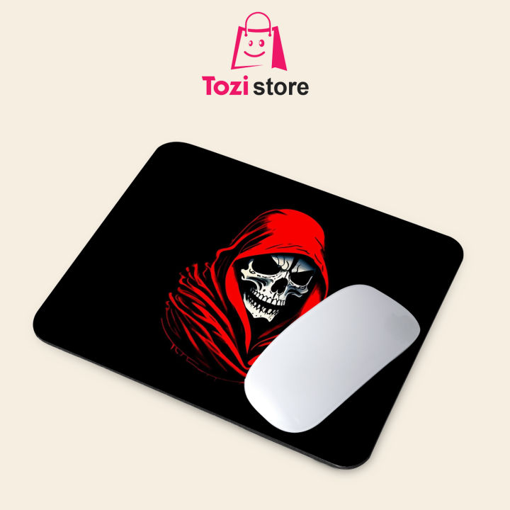Gaming Mouse Pad Premium  8" x 6.5  Thick Non-Slip Rubber Base, Smooth Cloth Surface for Precision Control - Tozistore