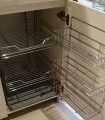 Wellmax Kitchen Corner Basket Shelf- PTJ017K/J- Iron- Silvergrey+Chrome. 