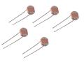 Pack of 5 LDR SENSOR GENUINE LIGHT DEPENDENT RESISTOR PHOTORESISTOR. 
