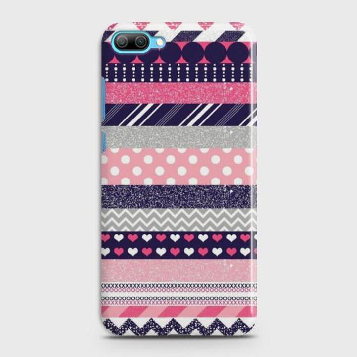 Huawei Honor 10 Cover - SkinLee HQ Hard Case - Colourful Circles - SKINLEE-652-1-387-157