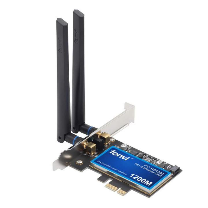 Fenvi for PC MacOS WiFi BT PCI WiFi card 802.11a/g/n/AC WLAN + BT 4.0 PCI-E PCI Network Adapter Mac-compatible Wi-Fi