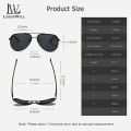 LouisWill Sunglasses Driver Driving Mirror Polarized Glasses Sunglasses Men And Women Tide Glasses Brand Goggles Square Sunglasses Retro Anti Glare Driving Sun Glasses UV400. 