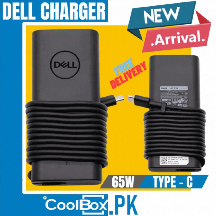 Original D3LL 65W USB-C Power Adapter Laptop Charger Adapter