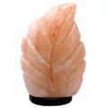 Himalayan Salt Lamp Leaf Shaped. 