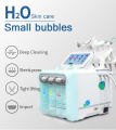 7 in 1 Hydra facial Machine with LED Mask remove blackheads, whiteheads, grease, keratin, dead skin, reduce hair follicles and inject nutrition. Increase skin elasticity and improve skin texture.. 