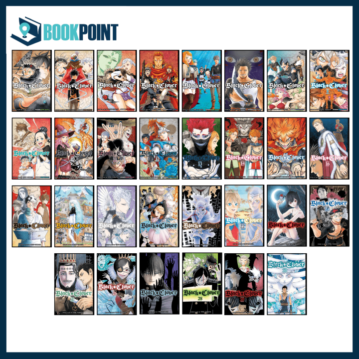Black Clover, Vol. 1 to 30 by Yuki Tab/ata