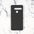 LG G8 ThinQ  Case Soft TPU Slim Smooth Flexible Protective Phone Cover -  Black Matte. 