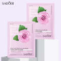 Sadoer Botany And Fruits Rose Moisturizing Face Sheet Mask. 