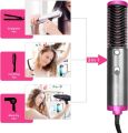 Chimpuk 2022 Hair Straightener Brush, PTC Heating Button Fast Hair Straightener, and Hair Dryer 2 in 1, One-Step Blow dryer brush, Negative Ions Anti-Frizz, Anti-Scald for All Types Hair. 