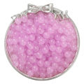 50Pcs Crystal Glass Beads Jelly Solid Colored Imitation Jade Stone Loose Spacer Beads for Jewelry Making. 