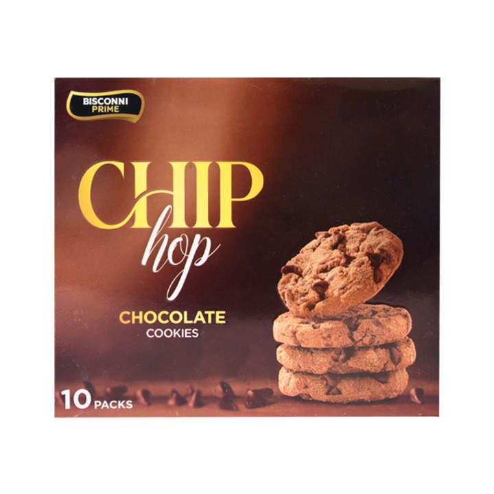 BISCONNI CHIP HOP CHOCOLATE HALF ROLE COOKIES 26 GM 10PC BOX | Daraz.pk