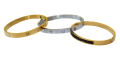 Gallery Of Gems Stainless Steel Handcuff For Girls Bracelet For Women & Girls. 
