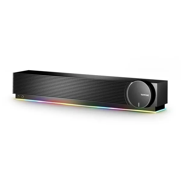 Royche%20RSB-200%20RGB%20LED%20Soundbar%20-%20High-Definition%20Wired%20%20PC%20Speakers%20for%20Desktop,%20Laptop%20&%20Gaming%20-%20USB%20Powered%20with%203.5mm%20Aux%20-%20%20Free%20Delivery%20for%20Eid%20Gift%20-%20Image%202