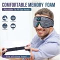 Sleep Headphones Bluetooth 3D Sleep Mask with Ultra-Thin HD Stereo Speakers UK IMPORT. 