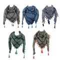 Keffiyeh Tacticals Desert Scarf Wrap Shemagh Head Neck Arab Scarf Unisex Arab Shemagh Keffiyeh Palestine Scarf. 