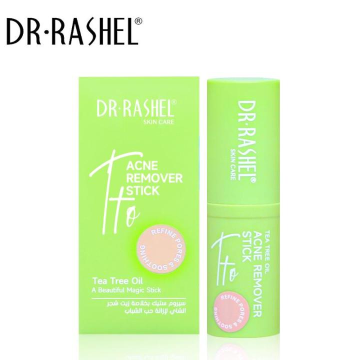 Dr.Rashel Skin Care Acne Remover Stick Tea Tree Oil Refine Pores & Soothing For Girls And Women DRL1806