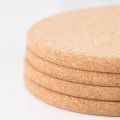 Round Shape Dia 9cm Plain Natural Cork Coasters Drink Coffee Tea Cup Mats Table Pad For Home Office Kitchen Tableware Pads. 