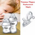 For Tommee Tippee Puting Teat Nipple Baby for Tommee Tippee Bottle Baby X Botol Susu Closer to Nature Teats Lembut Feeding. 