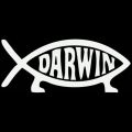 【Universal Car Parts Store】Volkrays Darwin Fish Accessories Waterproof Accessories Sunscreen Cartoon Vinyl Decal,4cm*12cm. 