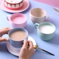 Wheat Straw Milk Cup European Style Coffee Tea Mug Simple Breakfast Drinking Cup Eco-friendly Drinkware. 