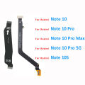 For Xiaomi Redmi Note 10 10S 10T Pro 4G 5G Main Board Connector USB Board LCD Display Flex Cable Repair Parts. 