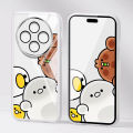 VRQR Camera Protection Phone Case For Xiaomi Redmi 14C Back Cover Cute animation Patterns Phone Cover. 