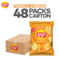 Lays French Cheese Rs. 30 - Pack of 48. 