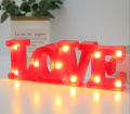 LED Alphabet And Numeric And Shapes Battery Operated All Led Letter ( A TO Z ) Including & Led Letter Piece,  Light Up Marquee for Night Lights Wedding Birthday Party For Room and Decoration Using Without Electricity. 