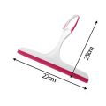New Mirror Cleaning Brush Glass Window Wiper Soap Cleaner Soft Silicone Blade Home Shower Bathroom Mirror Scraper Car Windshield Wiper. 