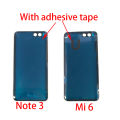 For Xiaomi Mi6 Mi 6 Battery Cover Housing Replacement For Xiaomi Mi Note 3 Note3 Battery Cover Back Glass Case With Adhesive. 